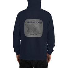 Load image into Gallery viewer, CRUSTYFLICKER Dogtag - Men's Champion Hoodie - Keen Eye Design