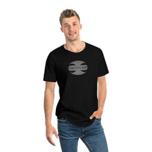 Load image into Gallery viewer, CRUSTYFLICKER Dogtag - Men's Premium Jersey Curved Hem Tee - Keen Eye Design