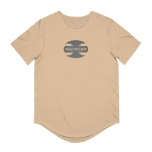 Load image into Gallery viewer, CRUSTYFLICKER Dogtag - Men's Premium Jersey Curved Hem Tee - Keen Eye Design