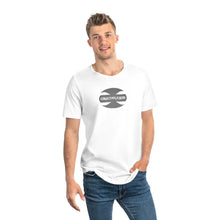 Load image into Gallery viewer, CRUSTYFLICKER Dogtag - Men's Premium Jersey Curved Hem Tee - Keen Eye Design