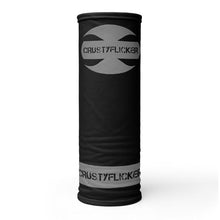 Load image into Gallery viewer, CRUSTYFLICKER Dogtag - Neck Gaiter - Keen Eye Design