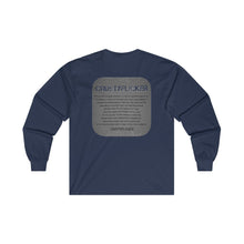Load image into Gallery viewer, CRUSTYFLICKER Dogtag - Premium Ultra Cotton Long Sleeve Tee - Keen Eye Design