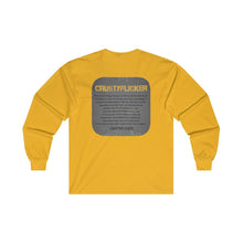 Load image into Gallery viewer, CRUSTYFLICKER Dogtag - Premium Ultra Cotton Long Sleeve Tee - Keen Eye Design