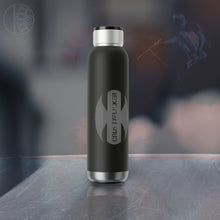 Load image into Gallery viewer, CRUSTYFLICKER Dogtag - Soundwave Copper Vacuum Audio Bottle 22oz - Keen Eye Design
