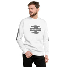 Load image into Gallery viewer, CRUSTYFLICKER Dogtag - Unisex Fleece Pullover (sleeves) - Keen Eye Design