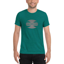 Load image into Gallery viewer, CRUSTYFLICKER Dogtag - Unisex TriBlend T-shirt - Keen Eye Design