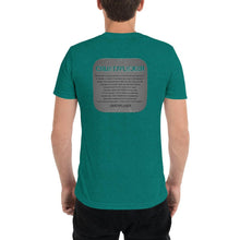 Load image into Gallery viewer, CRUSTYFLICKER Dogtag - Unisex TriBlend T-shirt - Keen Eye Design