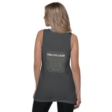 Load image into Gallery viewer, CRUSTYFLICKER 'Greyt' - Classic Unisex Tank Top - Keen Eye Design