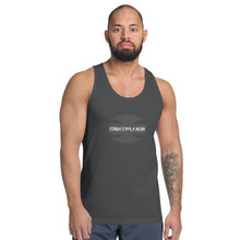 Load image into Gallery viewer, CRUSTYFLICKER 'Greyt' - Classic Unisex Tank Top - Keen Eye Design