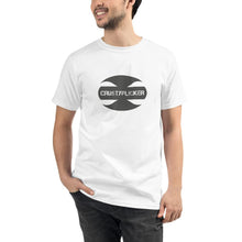 Load image into Gallery viewer, CRUSTYFLICKER 'Greyt' - Unisex Organic T-Shirt - Keen Eye Design