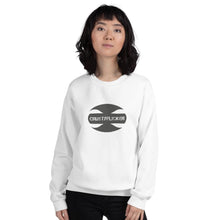 Load image into Gallery viewer, CRUSTYFLICKER 'Greyt'- Unisex Sweatshirt - Keen Eye Design