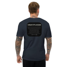 Load image into Gallery viewer, CRUSTYFLICKER - Men's Fitted T-shirt - Keen Eye Design