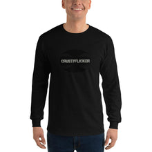 Load image into Gallery viewer, CRUSTYFLICKER - Men’s Long Sleeve Shirt - Keen Eye Design