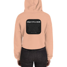 Load image into Gallery viewer, CRUSTYFLICKER Mojo - Crop Hoodie - Keen Eye Design