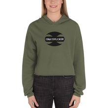 Load image into Gallery viewer, CRUSTYFLICKER Mojo - Crop Hoodie - Keen Eye Design