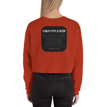 Load image into Gallery viewer, CRUSTYFLICKER Mojo - Crop Sweatshirt - Keen Eye Design