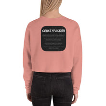 Load image into Gallery viewer, CRUSTYFLICKER Mojo - Crop Sweatshirt - Keen Eye Design