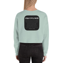 Load image into Gallery viewer, CRUSTYFLICKER Mojo - Crop Sweatshirt - Keen Eye Design