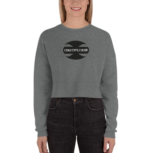 CRUSTYFLICKER Mojo - Crop Sweatshirt - Keen Eye Design