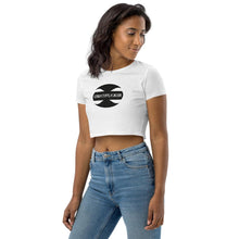 Load image into Gallery viewer, CRUSTYFLICKER Mojo - Organic Crop Top - Keen Eye Design