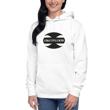 Load image into Gallery viewer, CRUSTYFLICKER Mojo - Premium Unisex Hoodie - Keen Eye Design