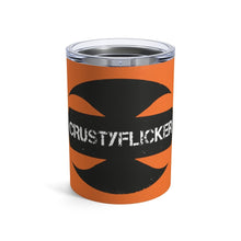 Load image into Gallery viewer, CRUSTYFLICKER Mojo - Tumbler 10oz (Orange) - Keen Eye Design