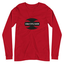 Load image into Gallery viewer, CRUSTYFLICKER Mojo - Unisex Long Sleeve Tee - Keen Eye Design