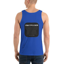 Load image into Gallery viewer, CRUSTYFLICKER Mojo - Unisex Tank Top - Keen Eye Design