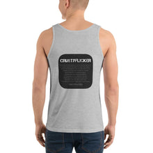 Load image into Gallery viewer, CRUSTYFLICKER Mojo - Unisex Tank Top - Keen Eye Design