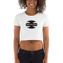 Load image into Gallery viewer, CRUSTYFLICKER Mojo - Women's Crop Tee - Keen Eye Design