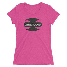 Load image into Gallery viewer, CRUSTYFLICKER Mojo - Women's Tri-Blend Boyfriend T-Shirt - Keen Eye Design