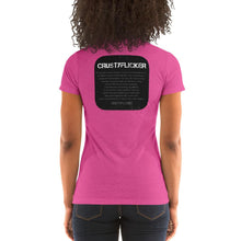 Load image into Gallery viewer, CRUSTYFLICKER Mojo - Women's Tri-Blend Boyfriend T-Shirt - Keen Eye Design