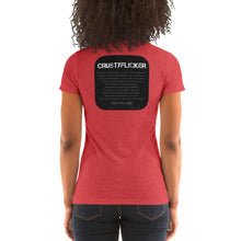 Load image into Gallery viewer, CRUSTYFLICKER Mojo - Women's Tri-Blend Boyfriend T-Shirt - Keen Eye Design