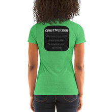 Load image into Gallery viewer, CRUSTYFLICKER Mojo - Women's Tri-Blend Boyfriend T-Shirt - Keen Eye Design