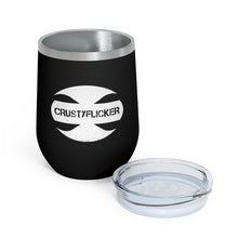 Load image into Gallery viewer, CRUSTYFLICKER Spirit - 12oz Insulated Wine Tumbler - Keen Eye Design