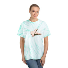 Load image into Gallery viewer, CRUSTYFLICKER Spirit Hand - Tie-Dye Tee (Cyclone) - Keen Eye Design