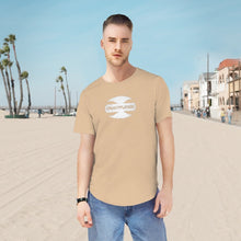 Load image into Gallery viewer, CRUSTYFLICKER Spirit - Men's Premium Jersey Curved Hem Tee - Keen Eye Design