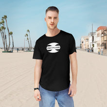 Load image into Gallery viewer, CRUSTYFLICKER Spirit - Men's Premium Jersey Curved Hem Tee - Keen Eye Design
