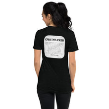 Load image into Gallery viewer, CRUSTYFLICKER Spirit - Unisex TriBlend T-Shirt - Keen Eye Design