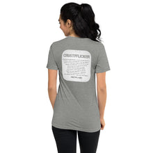 Load image into Gallery viewer, CRUSTYFLICKER Spirit - Unisex TriBlend T-Shirt - Keen Eye Design