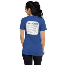 Load image into Gallery viewer, CRUSTYFLICKER Spirit - Unisex TriBlend T-Shirt - Keen Eye Design