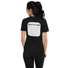 Load image into Gallery viewer, CRUSTYFLICKER Spirit - Unisex TriBlend T-Shirt - Keen Eye Design