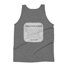 Load image into Gallery viewer, CRUSTYFLICKER Spirit - Unisex TriBlend Tank Top - Keen Eye Design