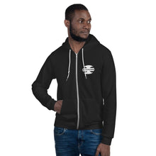 Load image into Gallery viewer, CRUSTYFLICKER Spirit - Unisex Zip-Up Hoodie Sweater - Keen Eye Design