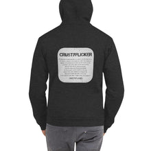 Load image into Gallery viewer, CRUSTYFLICKER Spirit - Unisex Zip-Up Hoodie Sweater - Keen Eye Design
