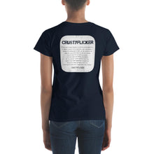 Load image into Gallery viewer, CRUSTYFLICKER Spirit - Women's Fashion Fit T-shirt (shades) - Keen Eye Design