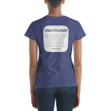 Load image into Gallery viewer, CRUSTYFLICKER Spirit - Women's Fashion Fit T-shirt (shades) - Keen Eye Design