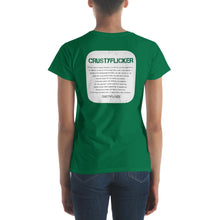 Load image into Gallery viewer, CRUSTYFLICKER Spirit - Women's Fashion Fit T-shirt (shades) - Keen Eye Design