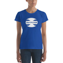 Load image into Gallery viewer, CRUSTYFLICKER Spirit - Women's Fashion Fit T-shirt (shades) - Keen Eye Design