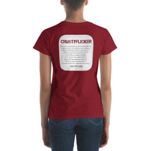 Load image into Gallery viewer, CRUSTYFLICKER Spirit - Women's Fashion Fit T-shirt (shades) - Keen Eye Design